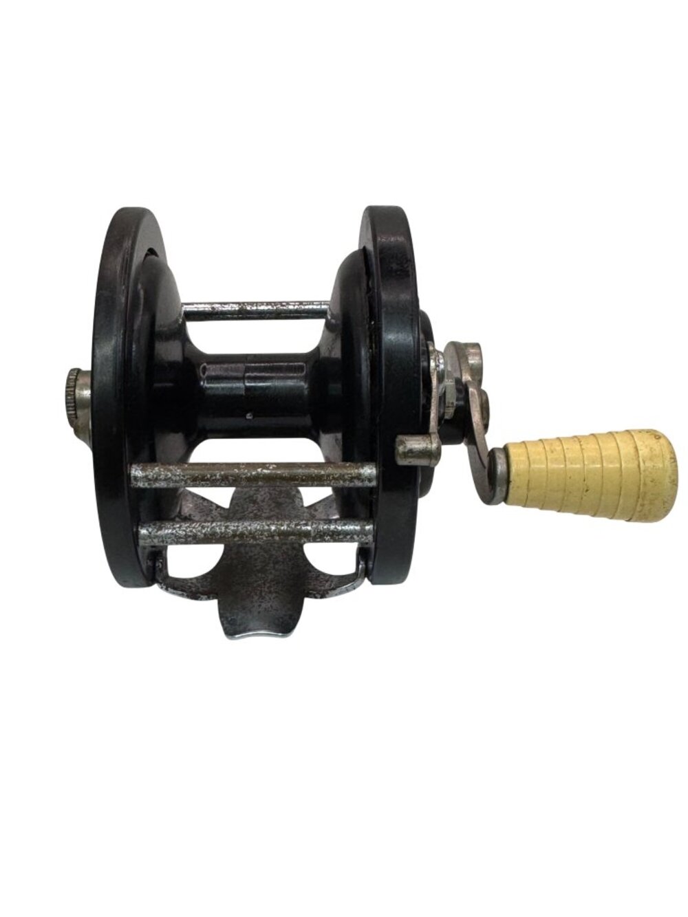 Vintage Penn No. 80 30-60 Fishing Reel Black & Silver 3" Spool Classic Durable